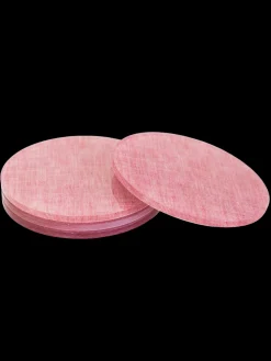 Proper Table Co. Place Settings & Linens|Waller Red Chambray Coaster Set