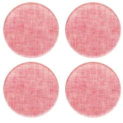 Proper Table Co. Place Settings & Linens|Waller Red Chambray Coaster Set