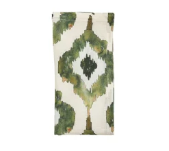 Kim Seybert Place Settings & Linens|Watercolor Ikat Napkin in Olive, Set of 4