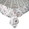 Kim Seybert Place Settings & Linens|Watercolor Ikat Tablecloth in Taupe
