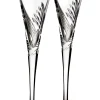 Waterford Glassware|Wishes "Beginnings" Toasting Flute, Pair