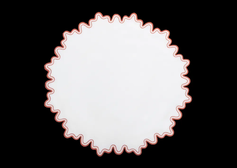 Matouk Place Settings & Linens|Wave Circle Placemats, Set of 4