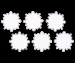 Matouk Place Settings & Linens|Wave Cocktail Napkin, Set of 6