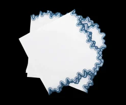 Matouk Place Settings & Linens|Wave Napkins, Set of 4