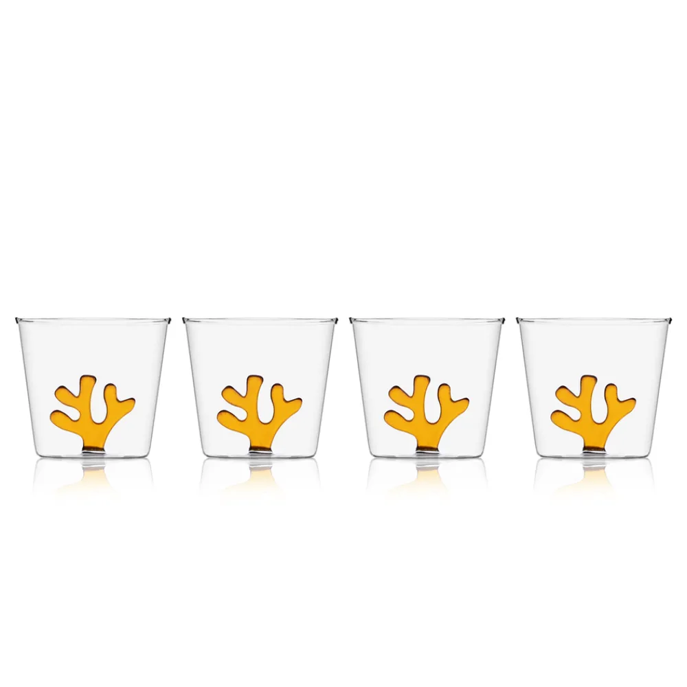 Sprezz Glassware|Whimsical Tumbler Glasses, Set of 4