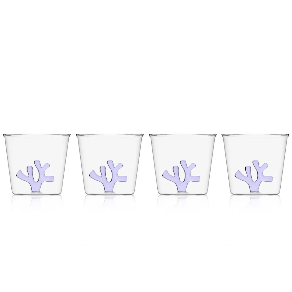 Sprezz Glassware|Whimsical Tumbler Glasses, Set of 4