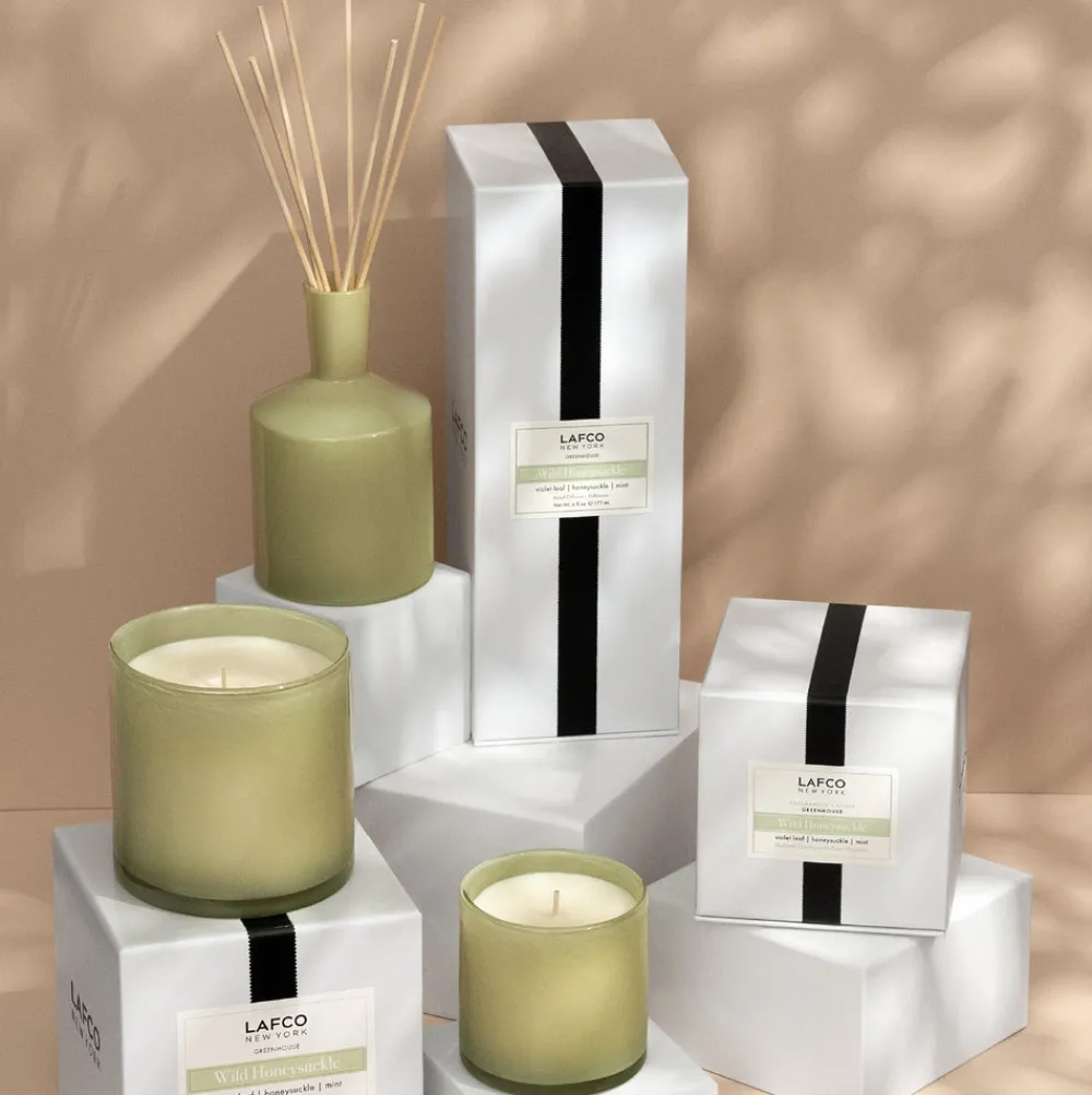 LAFCO New York Candles & Fragrance|Bath|Wild Honeysuckle Classic Reed Diffuser