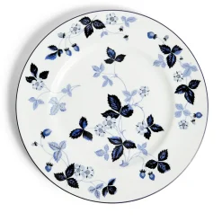 Wedgwood Dinnerware|Wild Strawberry Inky Blue Plate 10.7in
