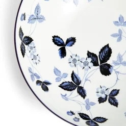 Wedgwood Dinnerware|Wild Strawberry Inky Blue Dinnerware, Set of 4