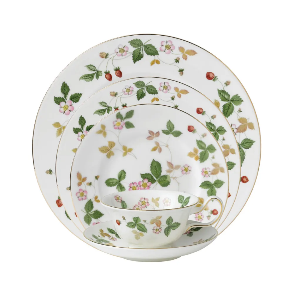 Wedgwood Dinnerware|Wild Strawberry 5-Piece Place Setting