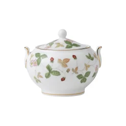 Wedgwood Dinnerware|Wild Strawberry Sugar Bowl