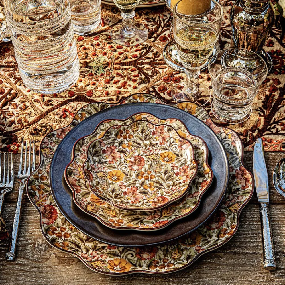 Juliska Dinnerware|Willa Charger/Platter in Amber