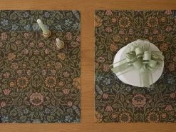 Chilewich Place Settings & Linens|William Morris Placemat in Dark Multi