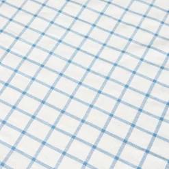 Caravan Place Settings & Linens|Windowpane 60x60 Tablecloth in Blue & Natural