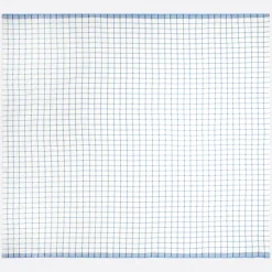Caravan Place Settings & Linens|Windowpane 60x90 Tablecloth in Blue & Natural