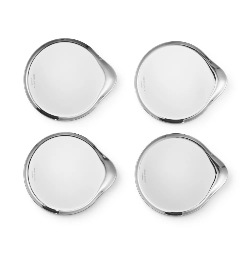 Georg Jensen Bar|Place Settings & Linens|Wine & Bar Coasters, 4 Pcs