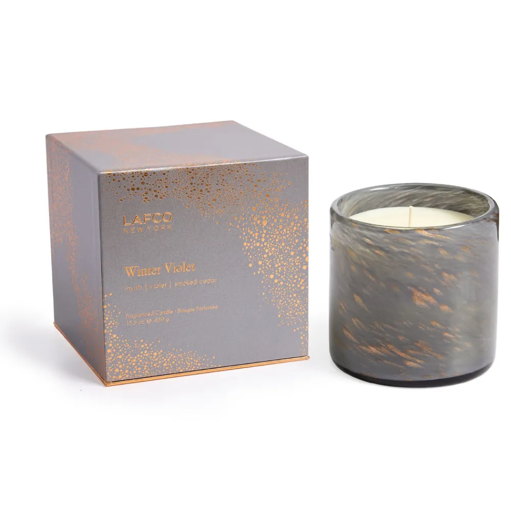 LAFCO New York Candles|Winter Violet Signature Candle