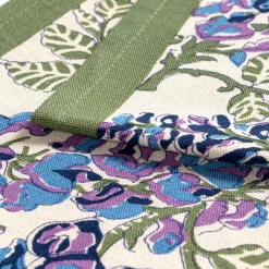 Couleur Nature Place Settings & Linens|Wisteria Green & Blue Runner