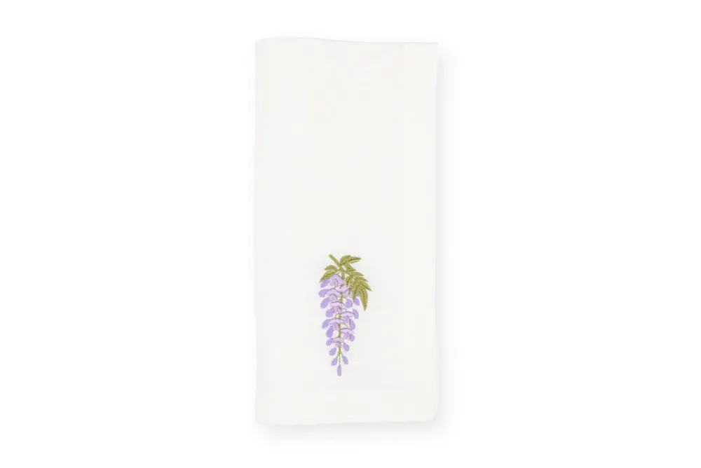 TriChi Design Place Settings & Linens|Wisteria Napkin, Set of 2