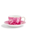 Wedgwood Dinnerware|Wonderlust Tonquin Teacup & Saucer in Pink