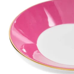 Wedgwood Dinnerware|Wonderlust Tonquin Teacup & Saucer in Pink