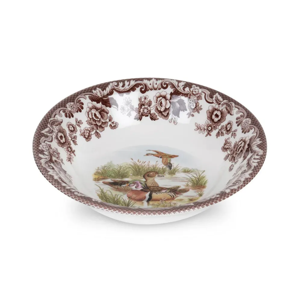 Spode Dinnerware|Woodland Ascot Cereal Bowl with Wood Duck
