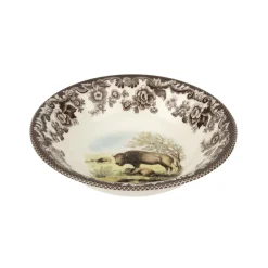 Spode Dinnerware|Woodland Ascot Cereal Bowl with Bison
