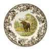 Spode Dinnerware|Woodland Dinner Plate with Majestic Moose