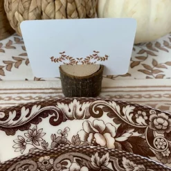 Flying Sheep Country Place Settings & Linens|Woodland Leaves Place Cards