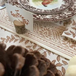 Flying Sheep Country Place Settings & Linens|Woodland Leaves Place Cards