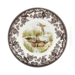 Spode Dinnerware|Woodland Luncheon Plate with Wood Duck