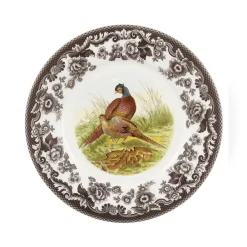 Spode Dinnerware|Woodland Luncheon Plate with Pheasant