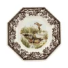 Spode Dinnerware|Woodland Octagonal Plate with Wood Duck