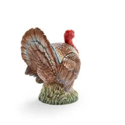 Spode Dinnerware|Woodland Turkey Gravy Boat with Ladle