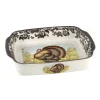 Spode Dinnerware|Woodland Turkey Handled Lasagne