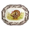 Spode Dinnerware|Woodland Turkey Octagonal Platter