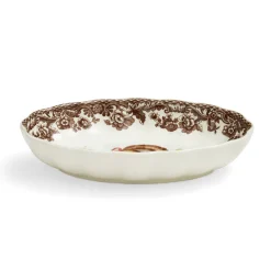 Spode Dinnerware|Woodland Turkey Oval Fluted Dish