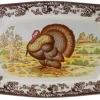 Spode Dinnerware|Woodland Turkey Rectangular Platter