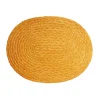 Cabana Place Settings & Linens|Woven Raffia Placemat in Yellow