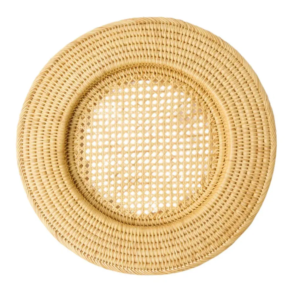 Cabana Place Settings & Linens|Woven Sabbia Halo Placemat