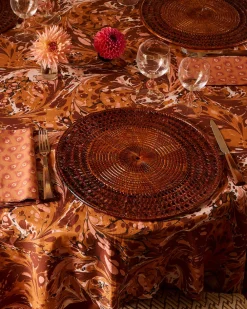 Cabana Place Settings & Linens|Woven Terra Placemat