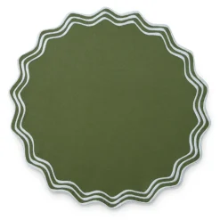Loulou La Dune Place Settings & Linens|Wreath Placemat, Set of 4