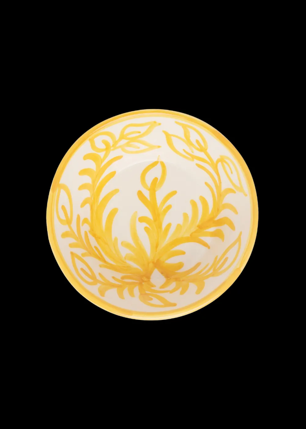 Late Afternoon Dinnerware|Yellow Vina Bowl