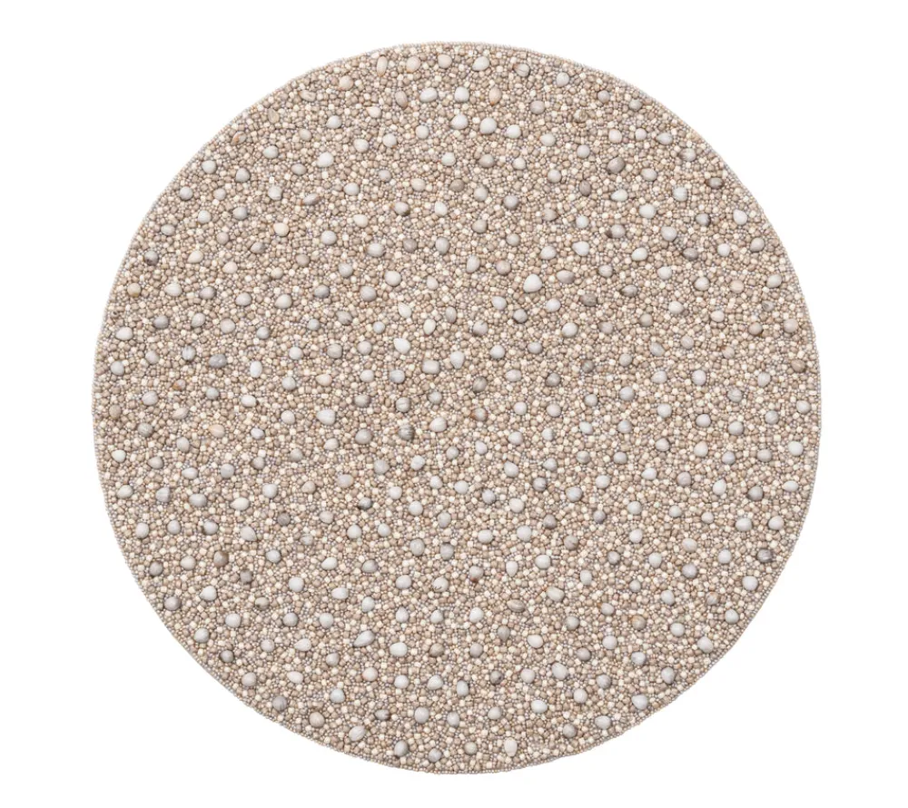 Kim Seybert Place Settings & Linens|Zen Placemat in Gray & Taupe, Set of 4