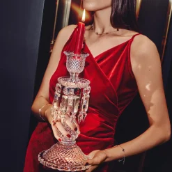Baccarat Candles|Zenith 1L Candelabra
